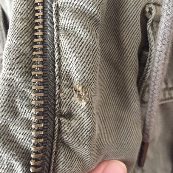 Max Jeans Olive Green Jacket - Picture 7 of 7